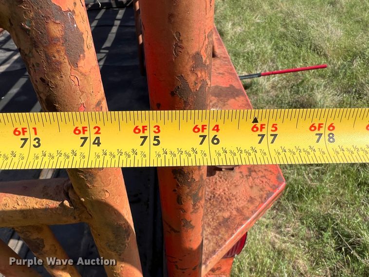 image for item DR1468 Shop built  livestock trailer