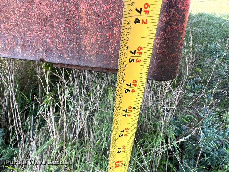 image for item DR1468 Shop built  livestock trailer