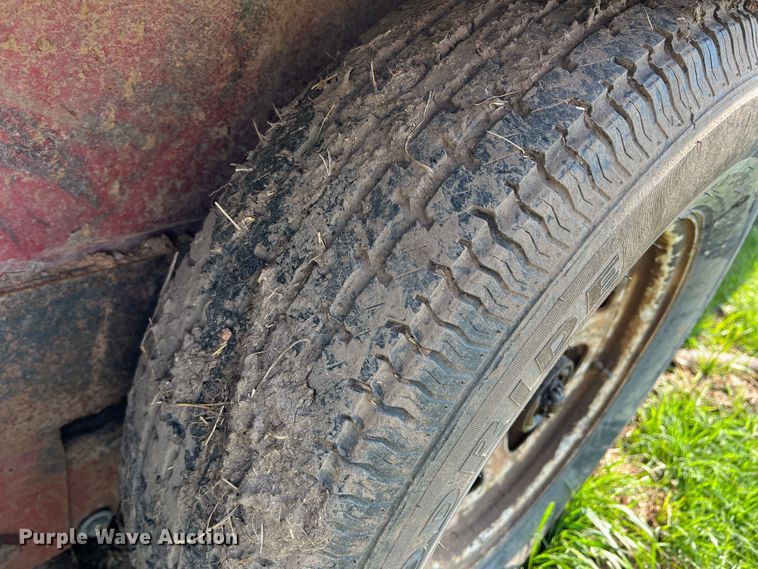 image for item DR1468 Shop built  livestock trailer