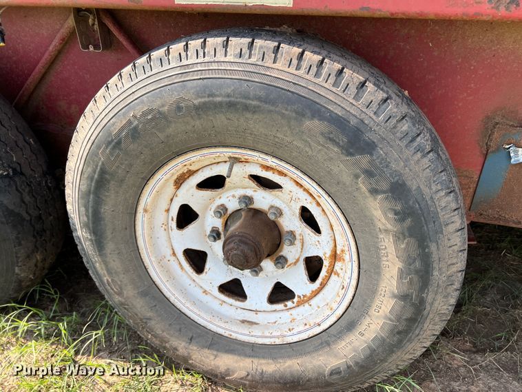 image for item DR1468 Shop built  livestock trailer