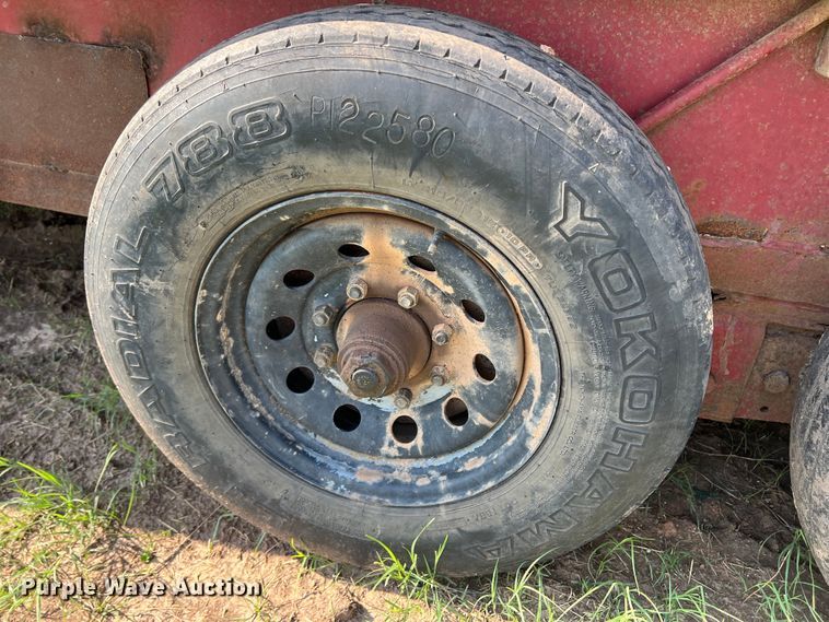 image for item DR1468 Shop built  livestock trailer