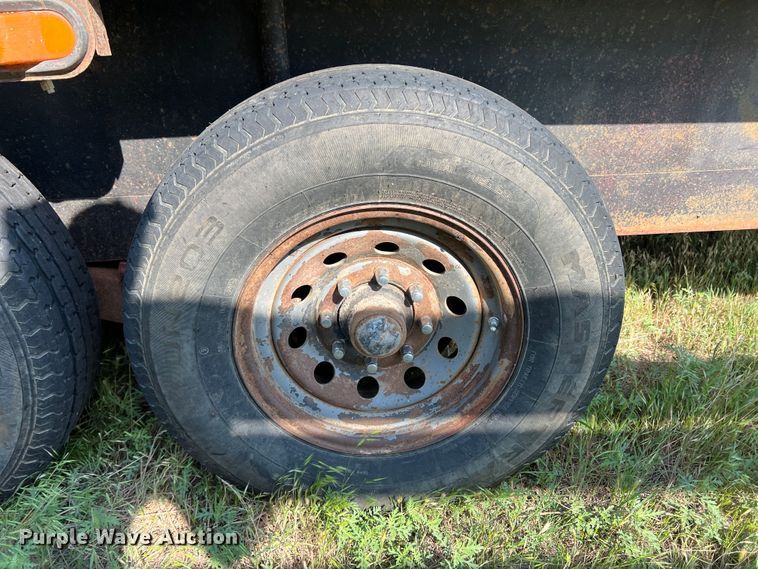image for item DR1468 Shop built  livestock trailer