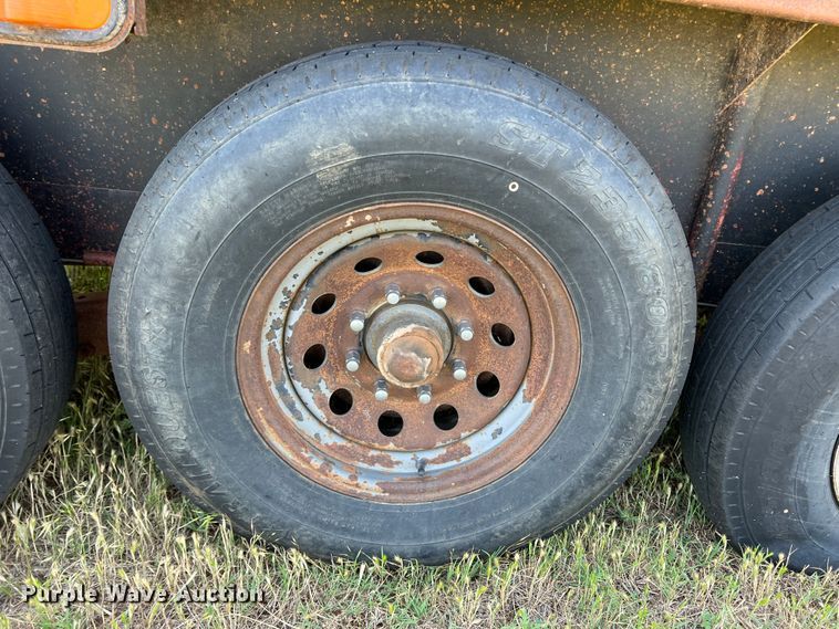 image for item DR1468 Shop built  livestock trailer