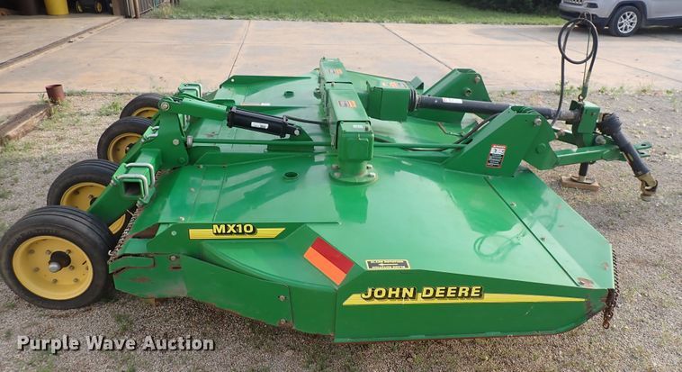 image for item DS7078 John Deere MX10  rotary mower