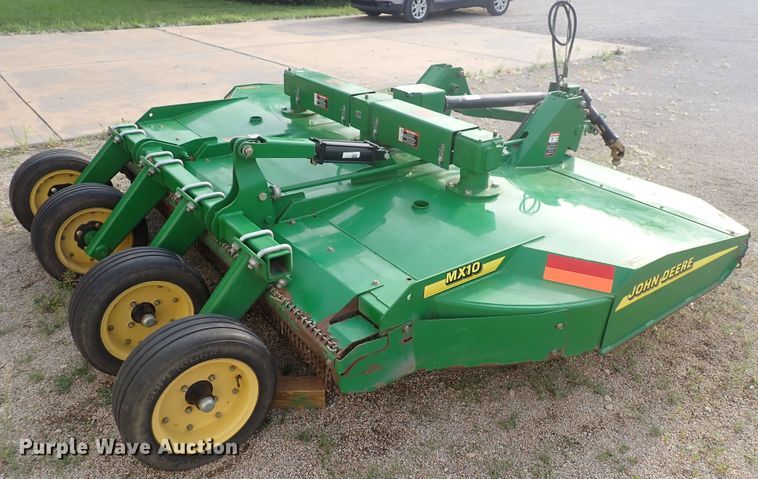 image for item DS7078 John Deere MX10  rotary mower
