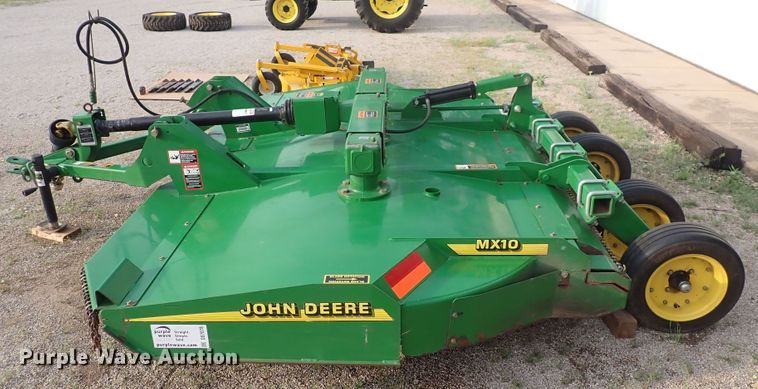 image for item DS7078 John Deere MX10  rotary mower