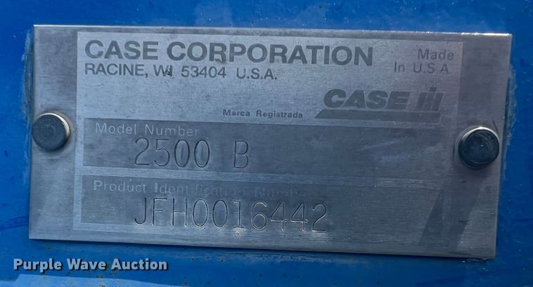 image for item HL9013 Case IH 2500B  in-line ripper