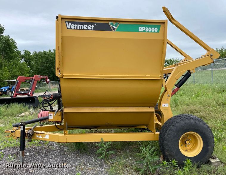 image for item JC9870 2009 Vermeer BP8000  bale processor