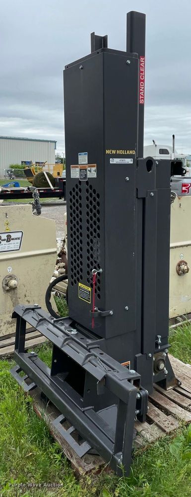 image for item JC9872 2014 New Holland  skid steer post driver