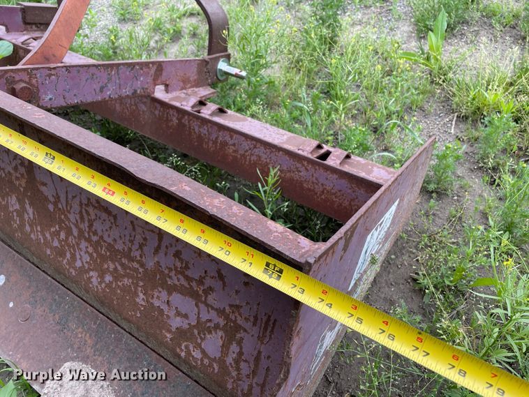 image for item JC9876 Tractor Supply  73"W box blade