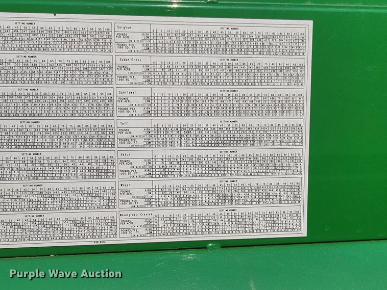 image for item JL9436 Great Plains BTS2509  no-till seeder