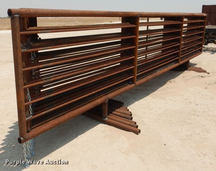 image for item KC9765 2022 Shop built  livestock panels