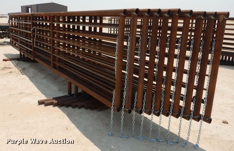 image for item KC9765 2022 Shop built  livestock panels