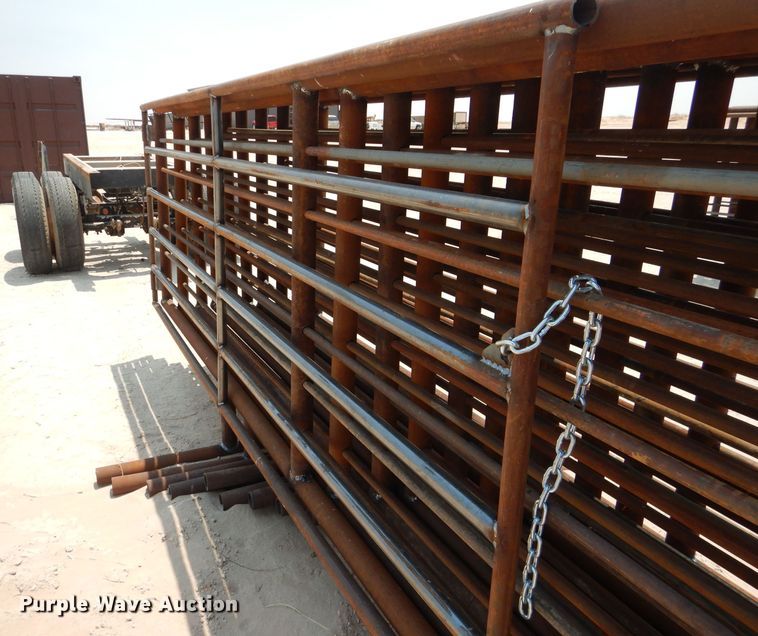 image for item KC9765 2022 Shop built  livestock panels