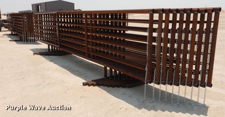 image for item KC9766 2022 Shop built  livestock panels