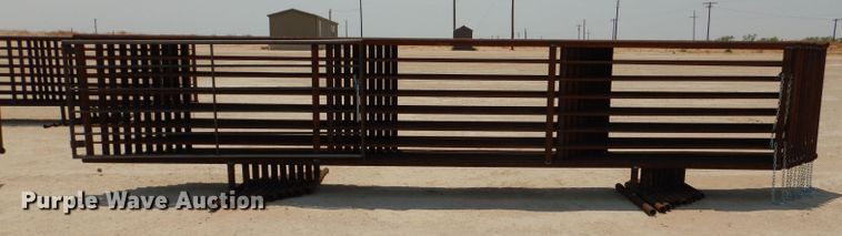 image for item KC9766 2022 Shop built  livestock panels