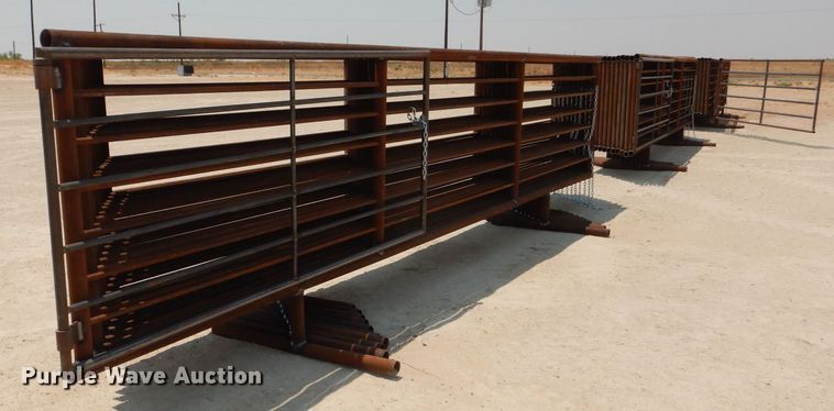 image for item KC9766 2022 Shop built  livestock panels