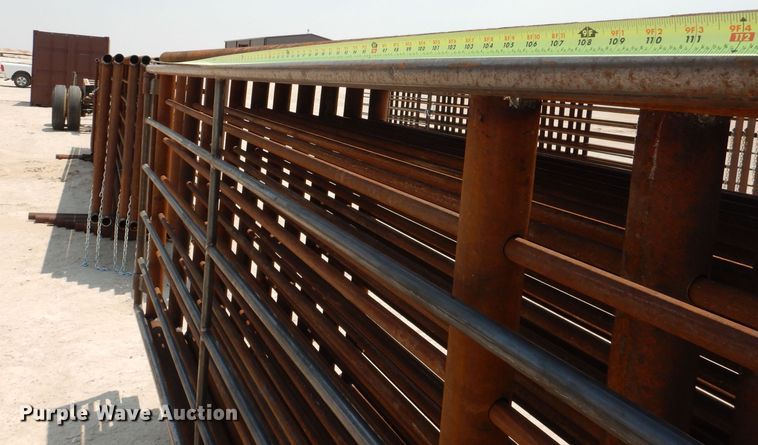 image for item KC9766 2022 Shop built  livestock panels