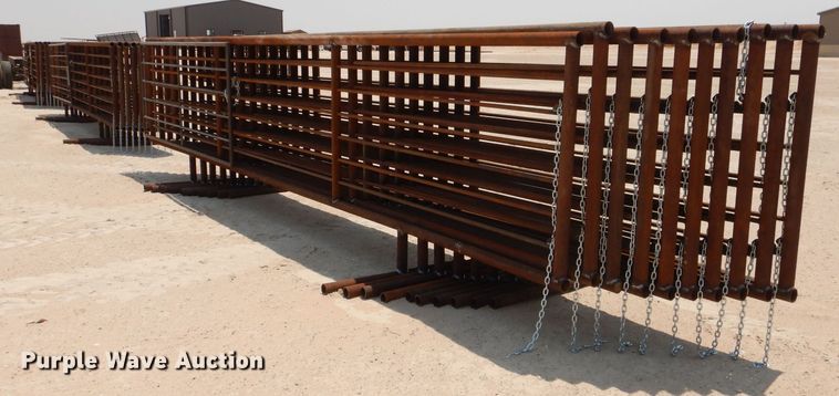 image for item KC9767 2022 Shop built  livestock panels