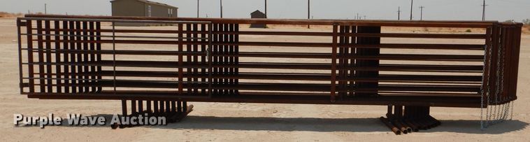 image for item KC9767 2022 Shop built  livestock panels