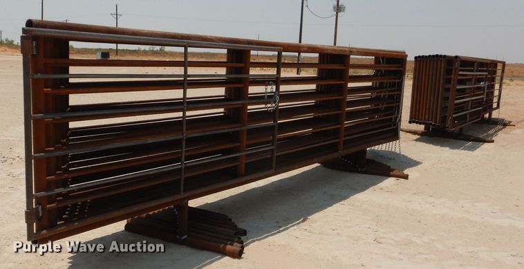 image for item KC9767 2022 Shop built  livestock panels