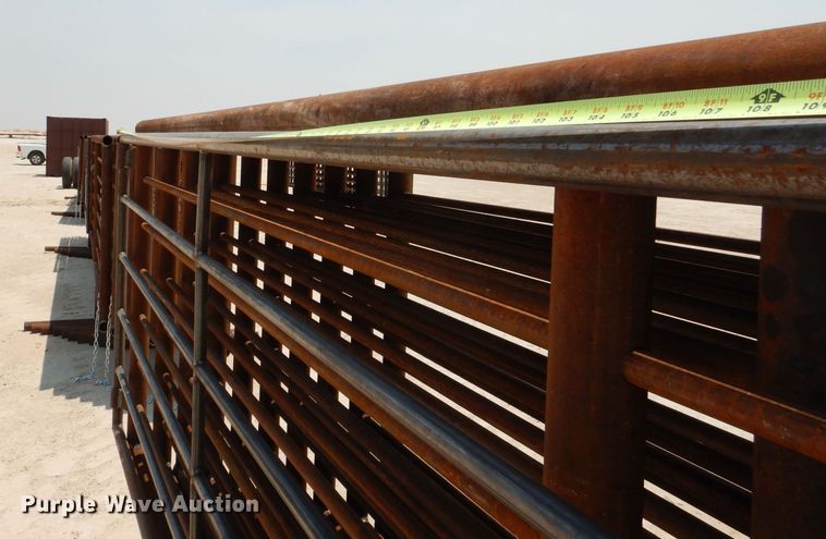 image for item KC9767 2022 Shop built  livestock panels