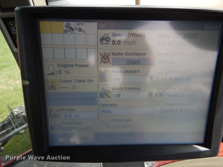 image for item KP9083 2016 Case IH Magnum 340 AFS Rowtrac  MFWD tractor