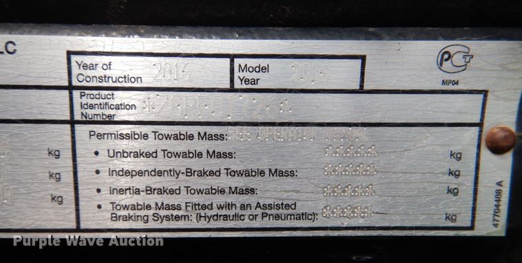 image for item KP9083 2016 Case IH Magnum 340 AFS Rowtrac  MFWD tractor