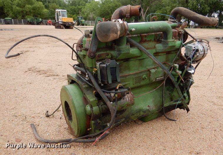 John Deere 6329DH engine in Kinsley, KS | Item LP9295 sold | Purple Wave