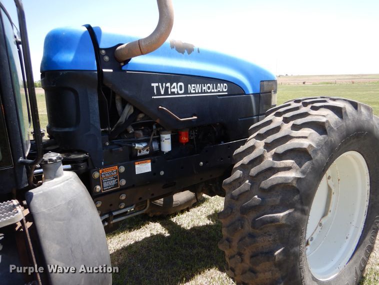 image for item LS9185 2002 New Holland TV140  4WD bi-directional tractor