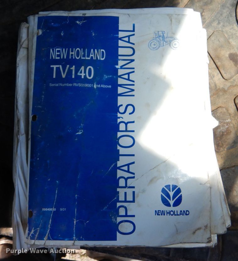 image for item LS9185 2002 New Holland TV140  4WD bi-directional tractor