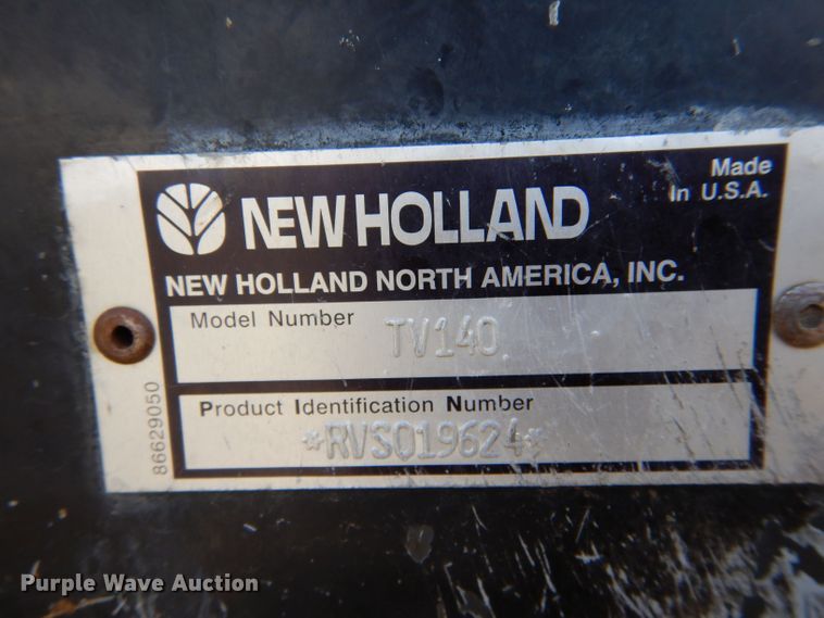 image for item LS9185 2002 New Holland TV140  4WD bi-directional tractor