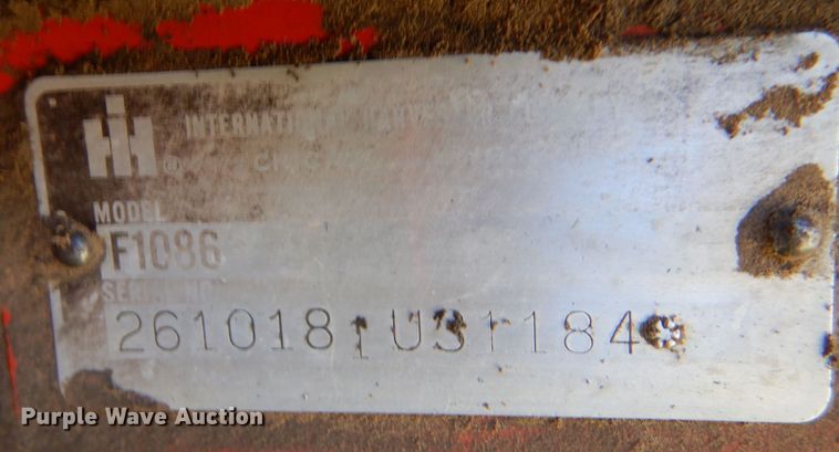 image for item LS9192 1978 International F1086  tractor