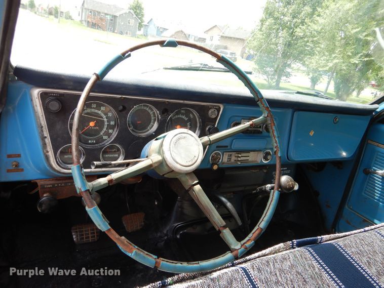 image for item LS9212 1970 Chevrolet C50  grain truck