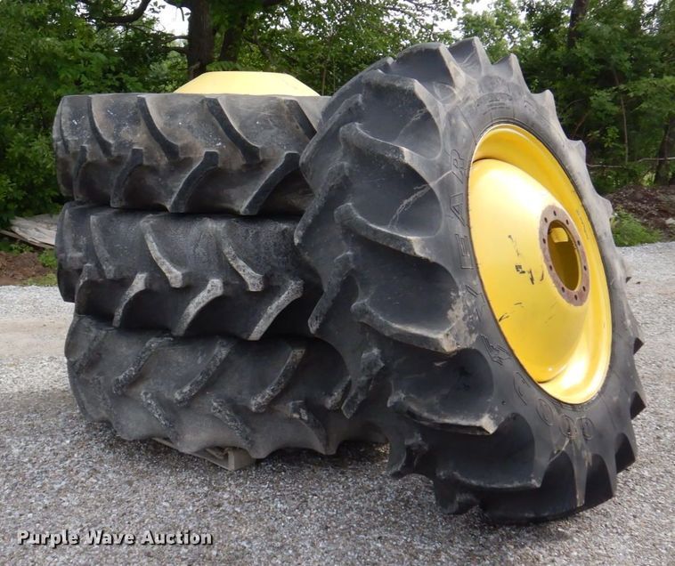 image for item MU9608 (4) Goodyear 520/85R42 tires and wheels