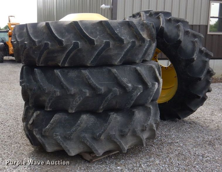 image for item MU9608 (4) Goodyear 520/85R42 tires and wheels