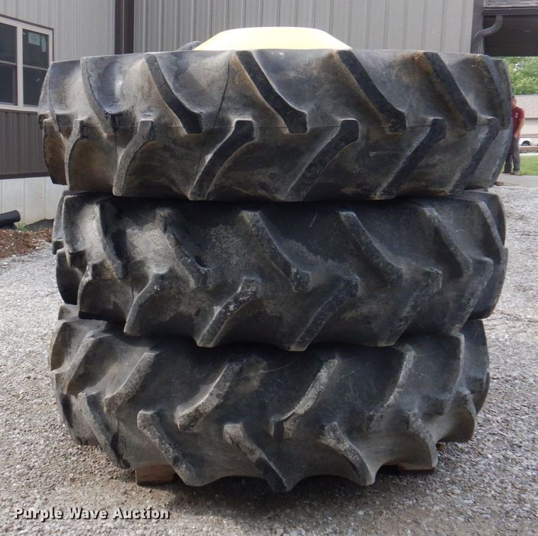 image for item MU9608 (4) Goodyear 520/85R42 tires and wheels