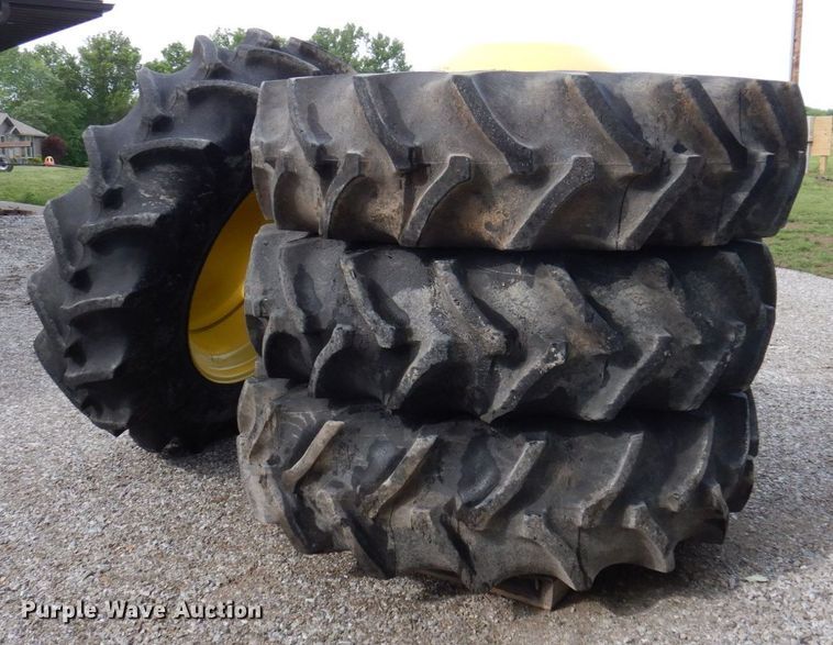 image for item MU9608 (4) Goodyear 520/85R42 tires and wheels