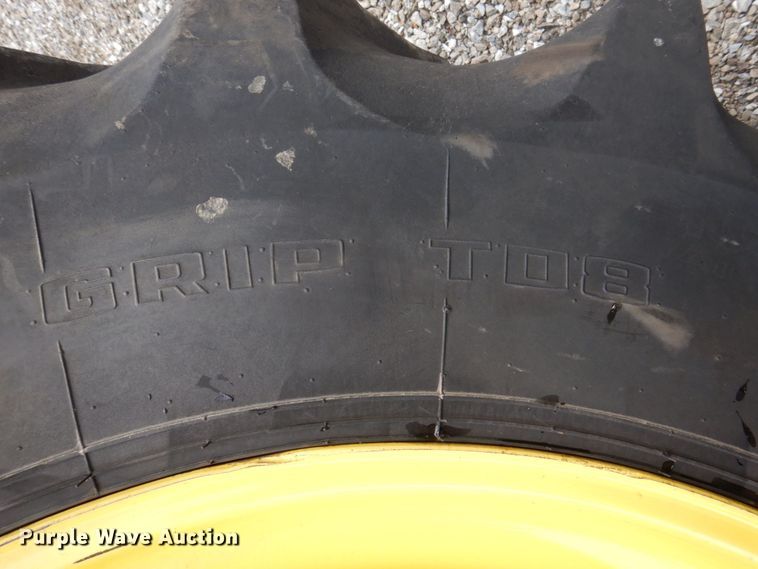 image for item MU9608 (4) Goodyear 520/85R42 tires and wheels
