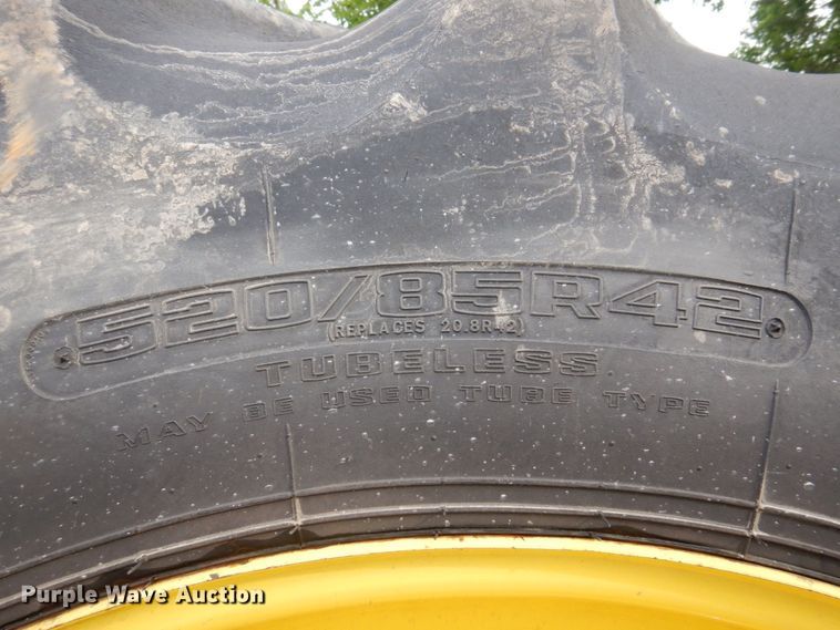 image for item MU9608 (4) Goodyear 520/85R42 tires and wheels