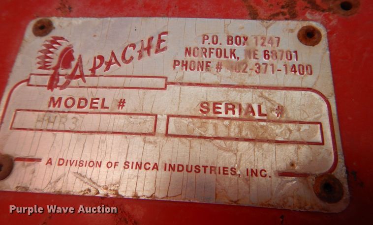 image for item MU9611 (5) Apache HHR3 feeders