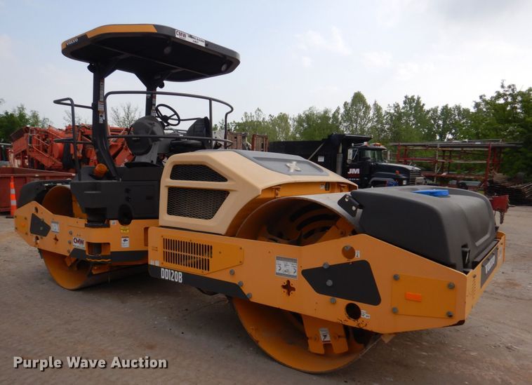 image for item DM7338 2016 Volvo DD120B  double drum vibratory roller