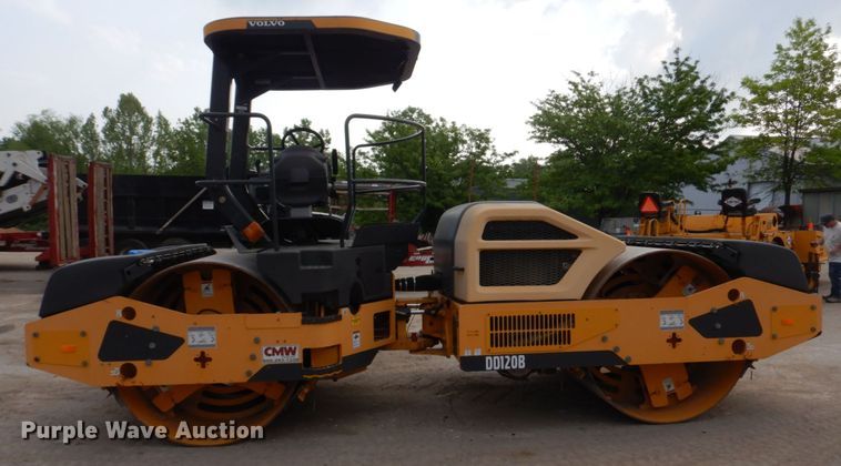 image for item DM7338 2016 Volvo DD120B  double drum vibratory roller