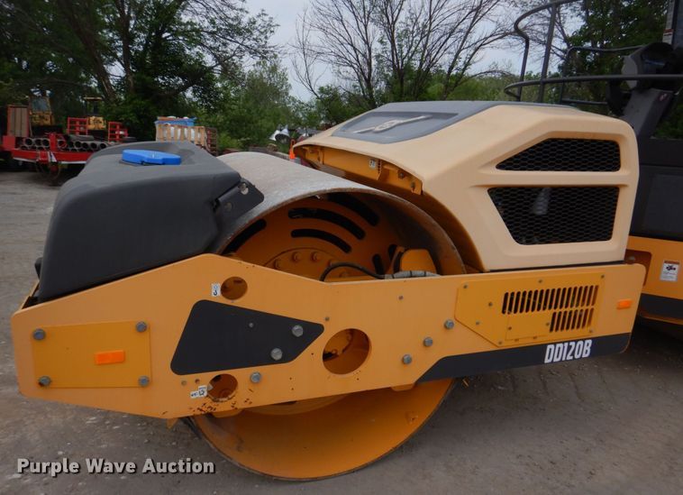 image for item DM7338 2016 Volvo DD120B  double drum vibratory roller