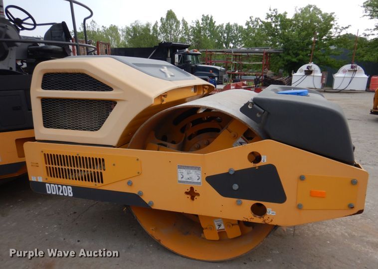 image for item DM7338 2016 Volvo DD120B  double drum vibratory roller