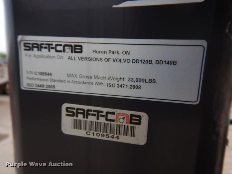 image for item DM7338 2016 Volvo DD120B  double drum vibratory roller