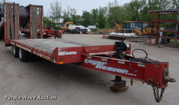 image for item DM7342 2008 Eager Beaver 20XPT  equipment trailer