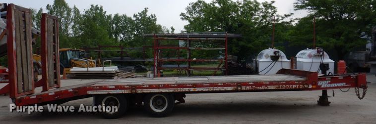 image for item DM7342 2008 Eager Beaver 20XPT  equipment trailer