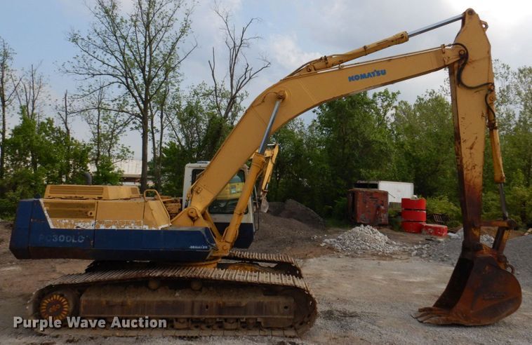 image for item DM7350 1990 Komatsu PC300LC-5  excavator