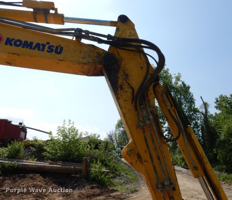 image for item DM7352 2016 Komatsu PC80MR-3  mini excavator